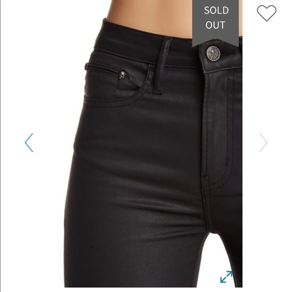 The Kooples Waxed High Waist Jeans - Picture 3 of 9